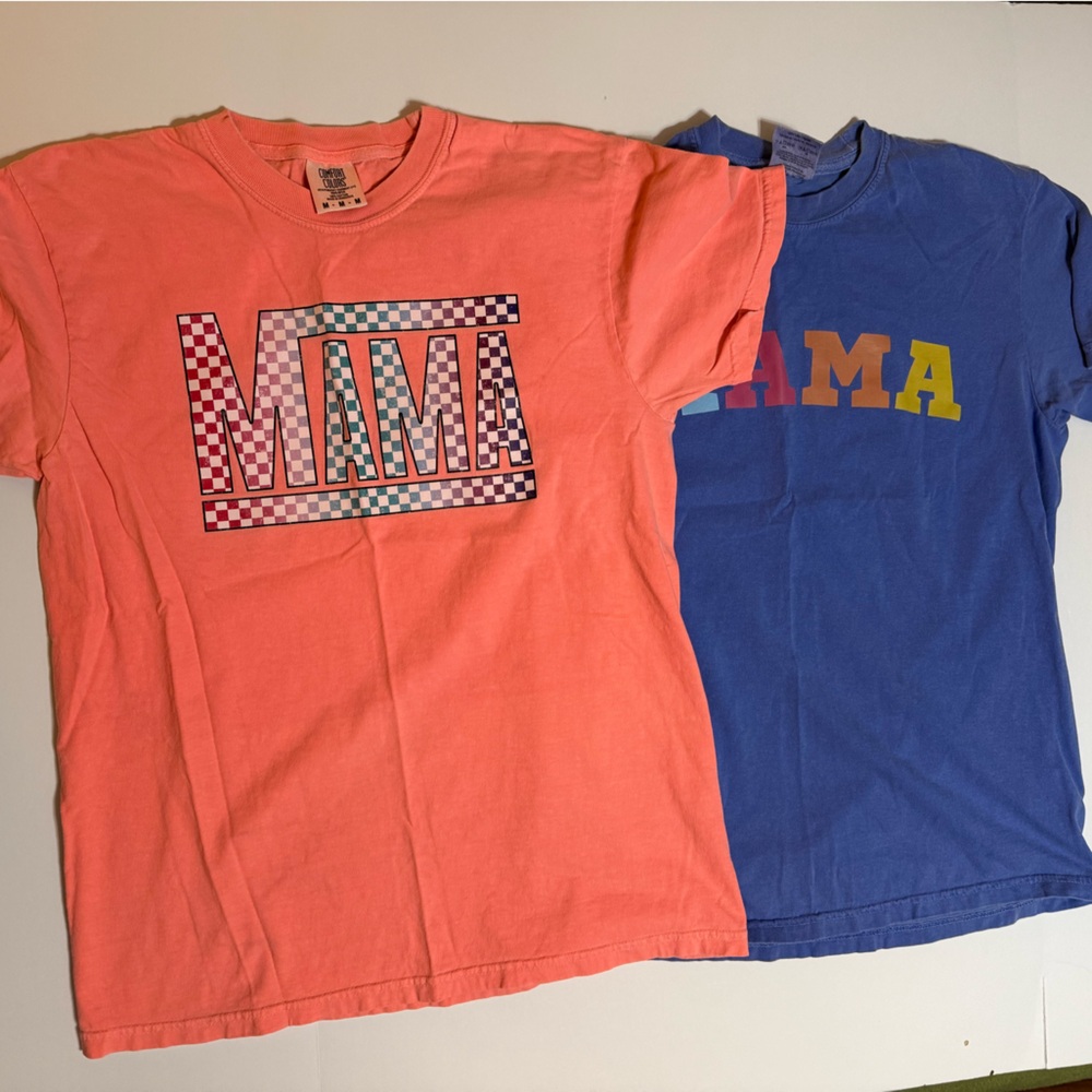 Set of Two Women’s Comfort Colors Tshirts